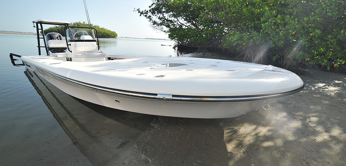 Spyder FX19 Flats Boat - Beach View Ft. Stewart Florida